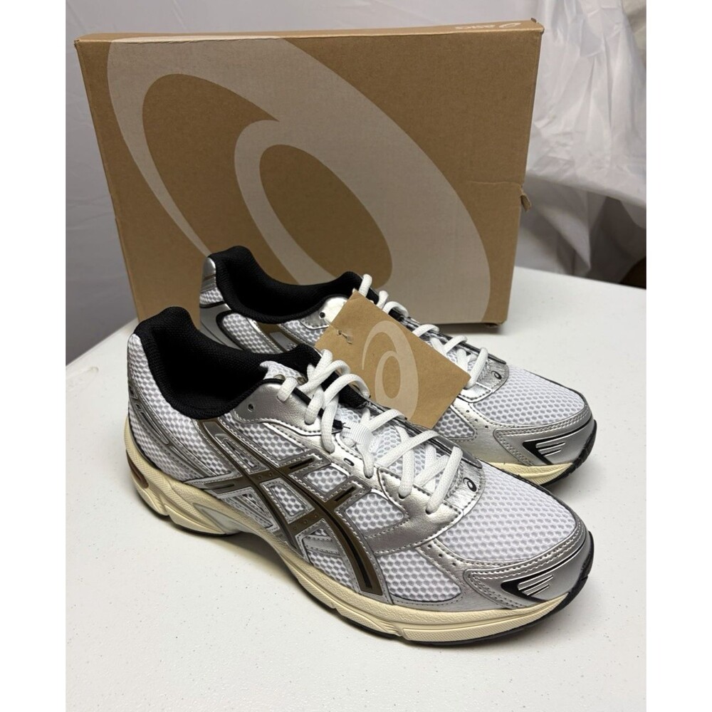 ASICS Gel-1130 White Clay Canyon Men’s Size 9 Sneakers New in Box - Picture 2 of 7